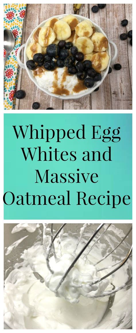 As a breakfast food, they have a perfect combo to help. Egg whites, whipping them to add volume to meals. | Low calorie pancakes, Low calorie recipes, Food