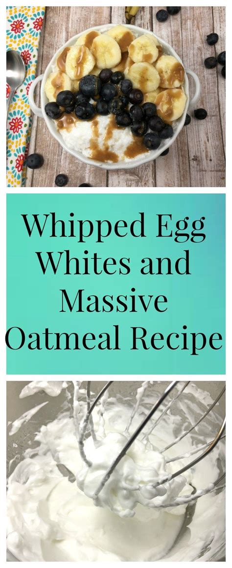 5 easy high volume recipes for fat loss and healthy eating without feeling hungry. Egg whites, whipping them to add volume to meals. | Low ...