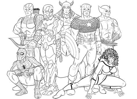Free printable hawkeye coloring pages. Avengers Coloring Pages - Best Coloring Pages For Kids