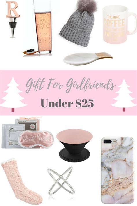Gift for gf under 2000. Gift for Girlfriends Under $25 - Holiday Gift Guide 2017 ...