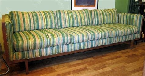 Maybe you would like to learn more about one of these? New Arrival: excellent MCM 70's Blue Green Striped sofa ...