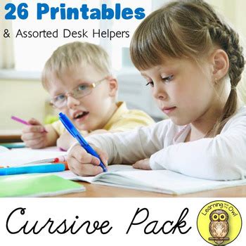 These practice pages do not include individual uppercase and lowercase practices like the original pages that you can also find in my shop. Writing Cursive Pack for Handwriting Practice by Learning ...