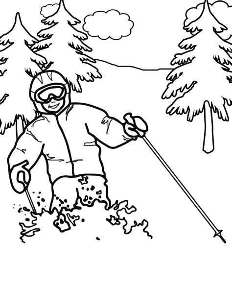 There are no pages or files in this category. Ski Coloring Pages - Coloring Home