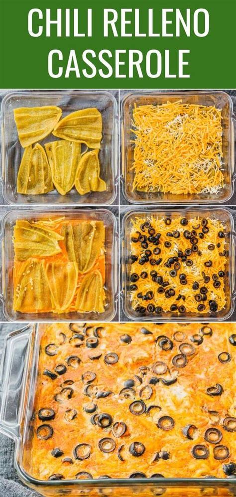I'm not completely sure how to arrange that amount of chili's in that big of a pan and. CHILI RELLENO CASSEROLE - Vegan Recipes
