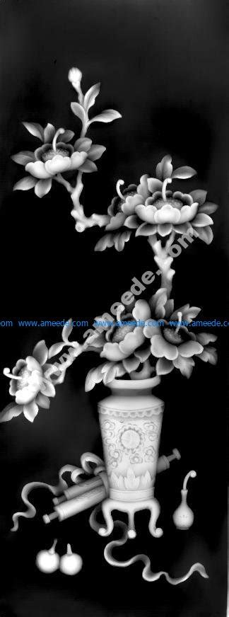 Maybe you would like to learn more about one of these? 3d Grayscale Floral Pattern BMP File - Download Free Vector