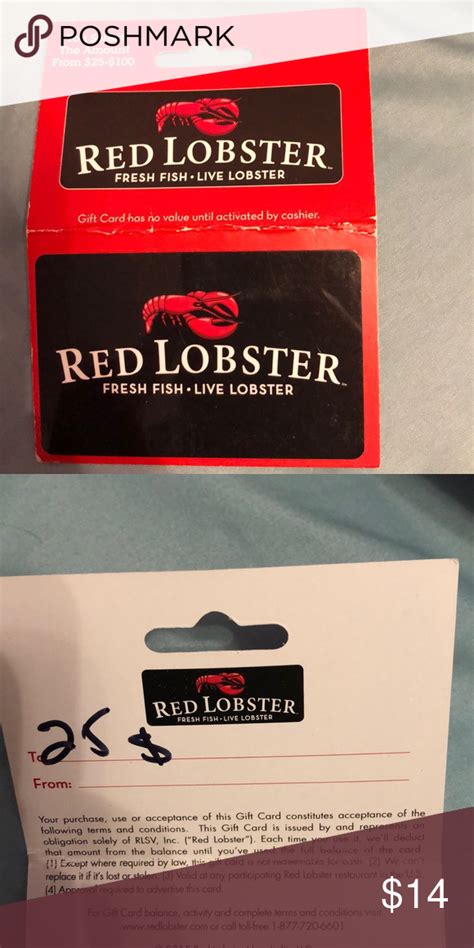 Red lobster gift card $25: Pin on My Posh Picks