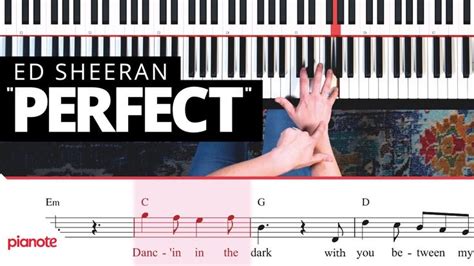 First smile song with the face ! How To Play "Perfect" On The Piano (Ed Sheeran) | Learn ...