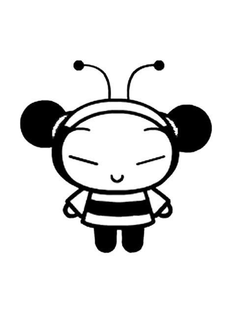 Choose your favorite coloring page and color it in bright colors. Pucca Coloring Pages | Pucca