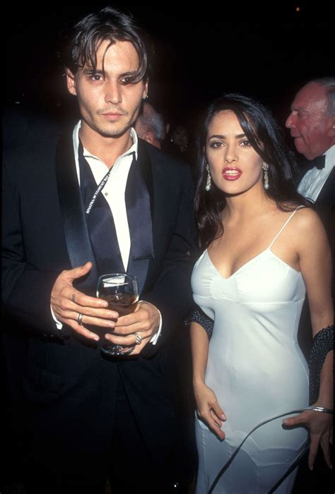 She also owns the prestigious around 2000, hayek founded film. Johnny Depp & Salma Hayek in 1995 | salma hayek ...