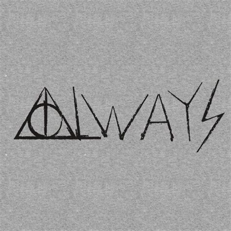 Firewhisky was an alcoholic drink that was consumed by wizards and witches. Always Deathly Hallows by picky62version2 | Triangle tattoo, My love, Redbubble