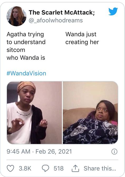 Wandavision season 1 episode 8. 29 Funny "WandaVision" Episode 8 Tweets That'll Keep You From Sobbing in 2021 | Funny marvel ...