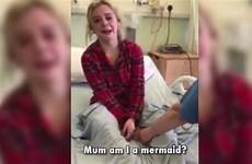 mermaid wakes surgery discovers teenager girl she toggle navigation