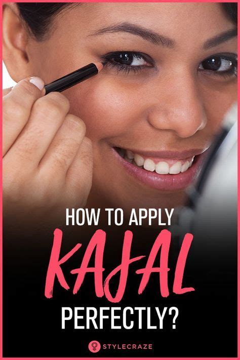 Read on to learn how to use eyeliner and what are the coolest makeup styles you can create with it. How To Apply Kajal On Eyes Perfectly? - Step by Step Tutorial | Makeup tutorial eyeliner, How to ...