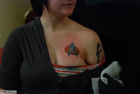 I did a star trek tattoo and i loved it and now my brother said no matter how beautiful it is or how beautiful the meaning is, it's stupid to make a tattoo out of something i've known for only 3 years. Star Trek Tattoos @ Geeky Tattoos