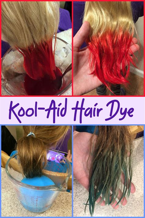 Boil the water for about 2 minutes or when theres a huge amount of bubbles. Hair Dyeing With Kool-Aid - A Nation of Moms