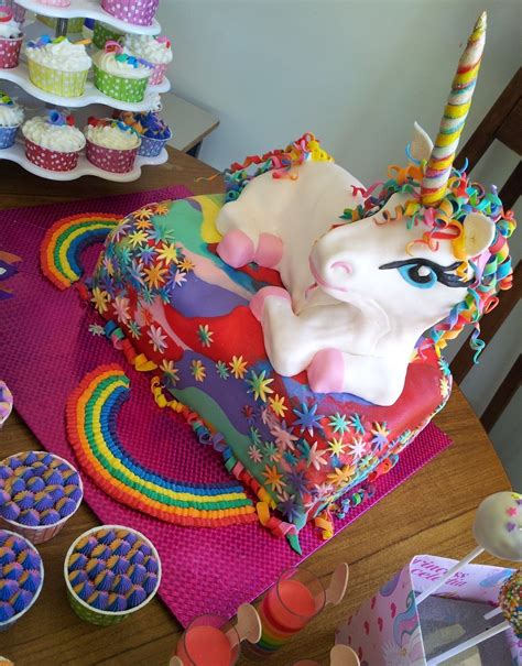 My daughter requested a rainbow unicorn sprinkle cake for her 4th birthday party. Google Image Result for http://2.bp.blogspot.com ...