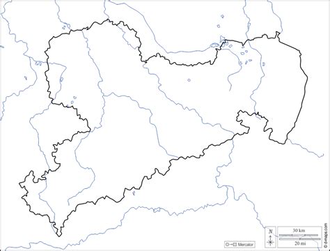 Geographische breite / geographische länge : Sachsen Kostenlose Karten, kostenlose stumme Karte ...