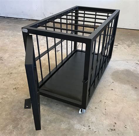 Dog crate end table small pet house composite stainless steel latch ecoflex. Night-Keeper Cage | Puppy cage, Steel cage, Steel coffee table