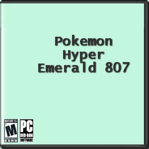 We did not find results for: Pokemon Hyper Emerald 807 Download, Cheats, Walkthrough on PokemonROMHacks.com