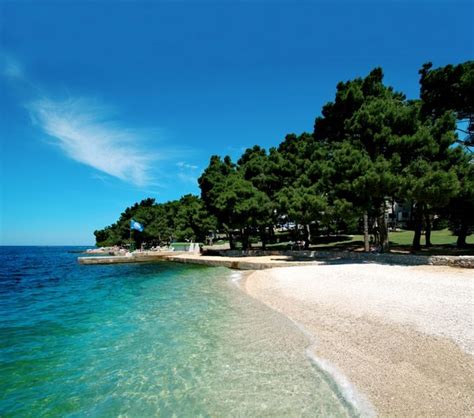 Aquacolors porec and dinopark funtana. Beach at the Zelena Laguna resort #Porec | Porec, Croatia ...