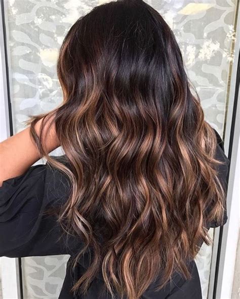 Not sure which brown hair color to go for? Dimensional Dark Brunette Balayage Hair Color Idea | Dark ...