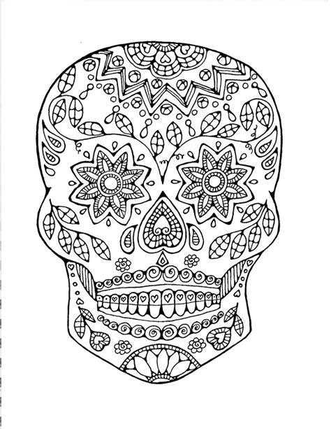 Up to 12,854 coloring pages for free download. Sugar Skull Coloring Page, Adult Coloring Page. Colouring book, Digital Coloring Book ...