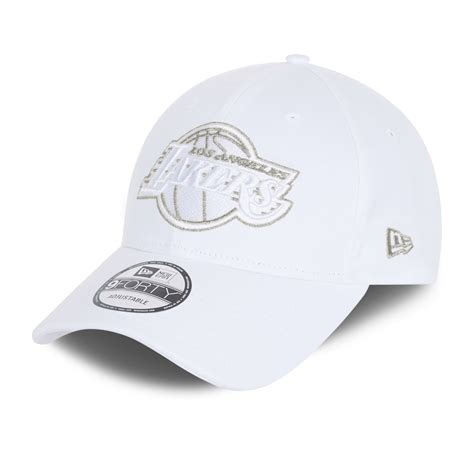 This american team, which is highly victorious and famous, is a member of national basketball association. LA Lakers Metallic Logo White 9FORTY Cap | New Era Cap