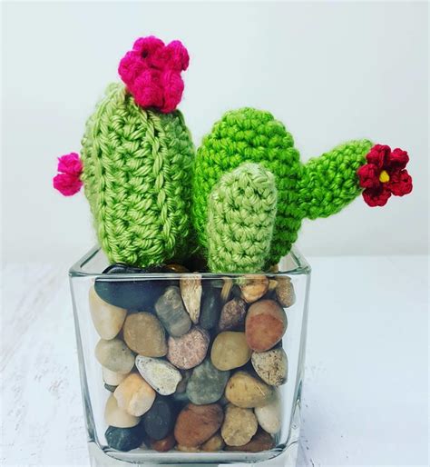 I bought nice fluffy, feather pillows with the intention to just keep buying cases whenever trends came around that i couldn't pass up. Crochet Cactus Home Decor | AllFreeCrochet.com