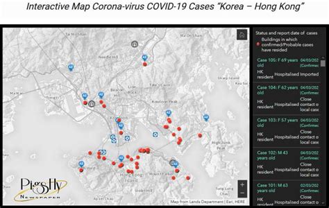 This page includes a chart with historical data for hong kong coronavirus cases. Korea - Hong Kong Coronavirus Cases Live Map (mobile phone ...