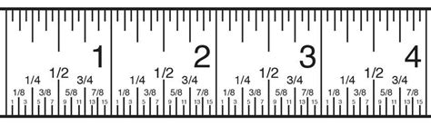 Those metric units are useful for measuring very small objects, and saves you from converting in and out of the metric system if you work in a field where it's more common than us customary measures. Inch fractions on a tape measure are distinguished by the size of the tick mark | Ruler ...