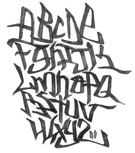 This page looks at writing the english alphabet. World Of Graffiti Art: Graffiti alphabet fonts