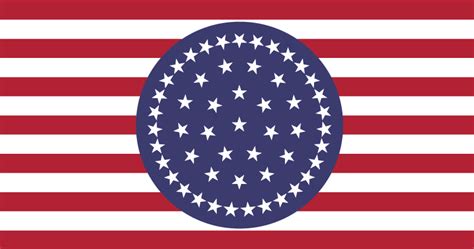 The us flag has 50 stars, a deck of cards has 52. 52 star symmetrical US flag design : vexillology