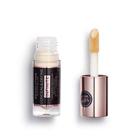 Salicylic acid helps to remove dirt Makeup Revolution Conceal & Define Infinite Longwear ...