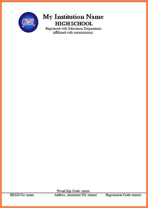 How to make a letterhead? 9+ basic letterhead template | Company Letterhead
