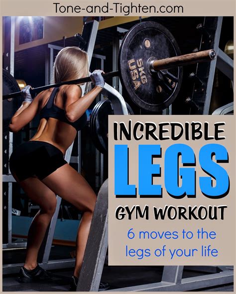 Don't expect bicep curls or pec dec sets. The Best Gym Leg Workout - Sculpt the legs of your dreams ...