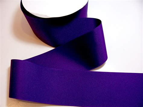 Wide Purple Ribbon Offray Sugar Plum Purple Grosgrain Ribbon | Etsy | Purple ribbon, Plum purple ...