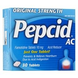 Skip to the end of the images gallery. Pepcid AC Original Strength at HealthyKin.com