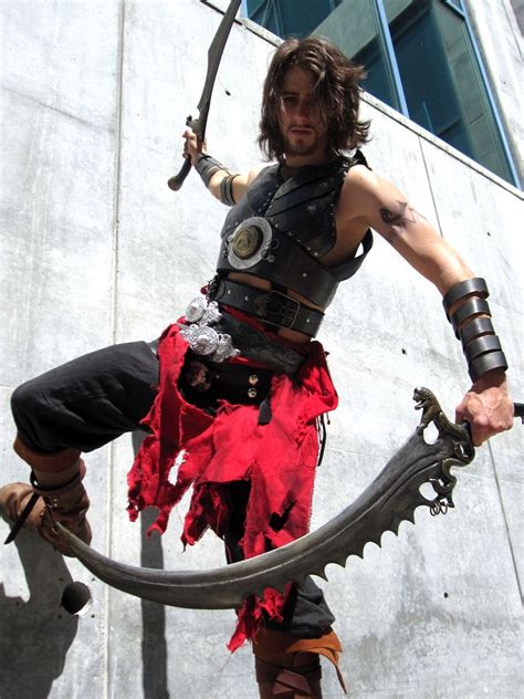 His costume comprises a gold colored jaw guard covering his cheeks black plates on part of his chest and arm guards. Prince of Persia by ChaosPhoto.deviantart.com on ...