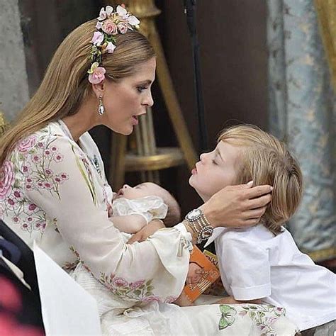 Thanks for watching my video. Princess Madeleine with Nicolas and Adrienne👑👑👑 | Princess ...