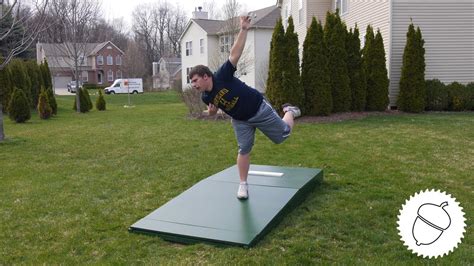 By the end of the season the lawn is bare where the kids have setup their make shift pitching mound. How to Build a Pitching Mound! | Pitching mound, Portable ...