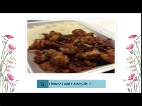 Our restaurant is known for its variety in taste and high quality fresh ingredients. Chinese Food Gainesville Fl - YouTube