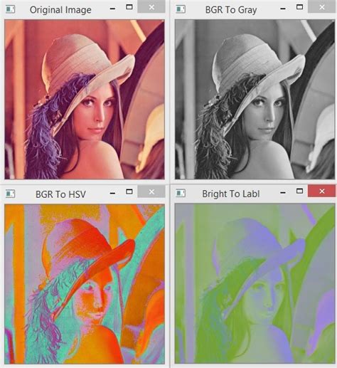 Opencv's default color space is rgb. OpenCV Python - Learn OpenCV with Python - Geekscoders