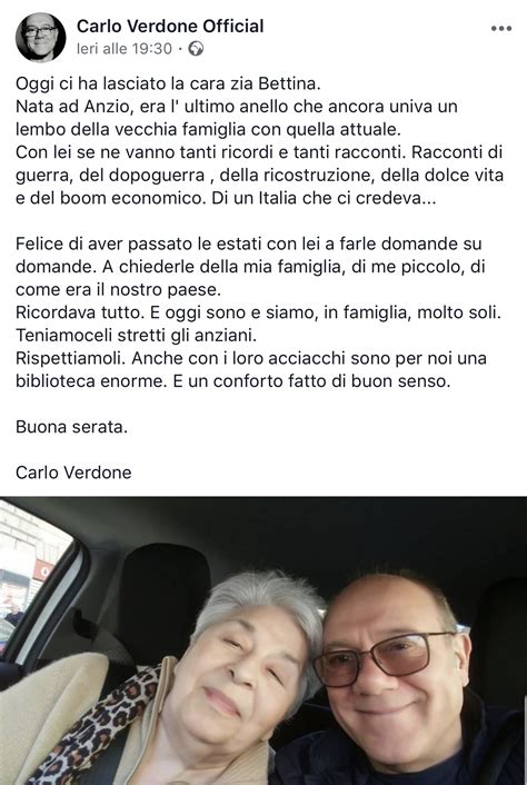 Vi sembrerà banale, io che cammino. Carlo Verdone In Che Senso - Sorrelliearringsideas