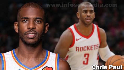 Latest on phoenix suns point guard chris paul including news, stats, videos, highlights and spin: Chris Paul: Bio, family, net worth | Celebrities InfoSeeMedia