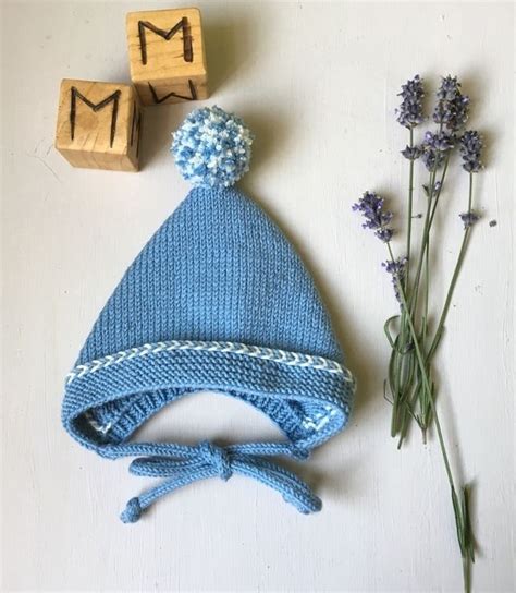 You will receive a follow up email from myself with your pattern within 1 business day. Hand Knitted Merino Wool Pixie Bonnet | Hand knitting ...