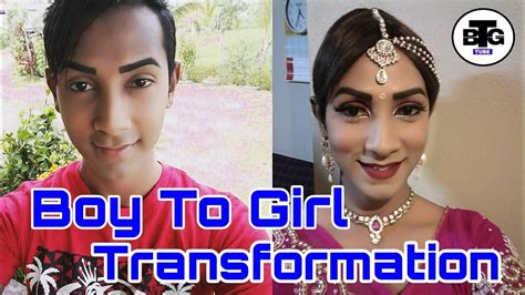 Receptionmakeup suvomua male to female transformation makeup tutorial. Boy To Girl Makeup In Saree Story | Makeupview.co