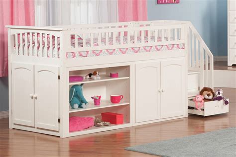 Special thanks to shanty 2 chic for sharing their amazing photos with us. Captains Twin Loft Bed - White AB62102 - Platform Beds ...