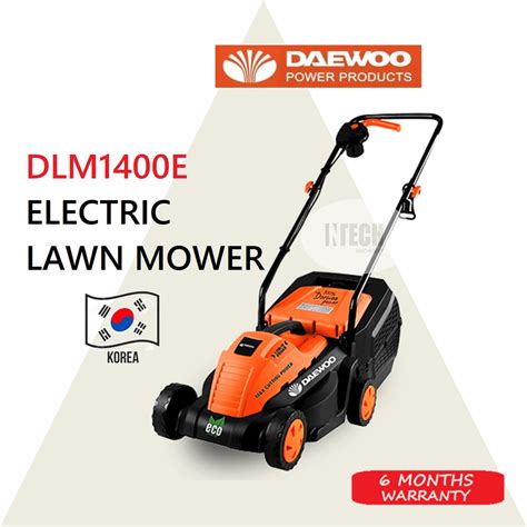 Kubota malaysia the national exclusive distributor of kubota agricultural tractors and diesel engines for malaysia, singapore and brunei. DAEWOO DLM1400E ELECTRIC LAWN MOWER | Shopee Malaysia