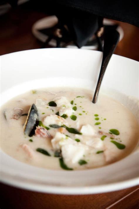 I would crave the white creamy chowder bursting with delectable clams, tender potatoes, and how to steam clams for new england clam chowder. Long Beach Lodge Resort Tofino | The clam is out of the ...