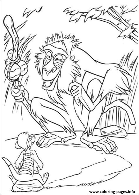 Discover a kingdom of disney coloring pages, fun activities and videos for you to enjoy from hellokids. Rafiki And Timon Ae2a Coloring Pages Printable